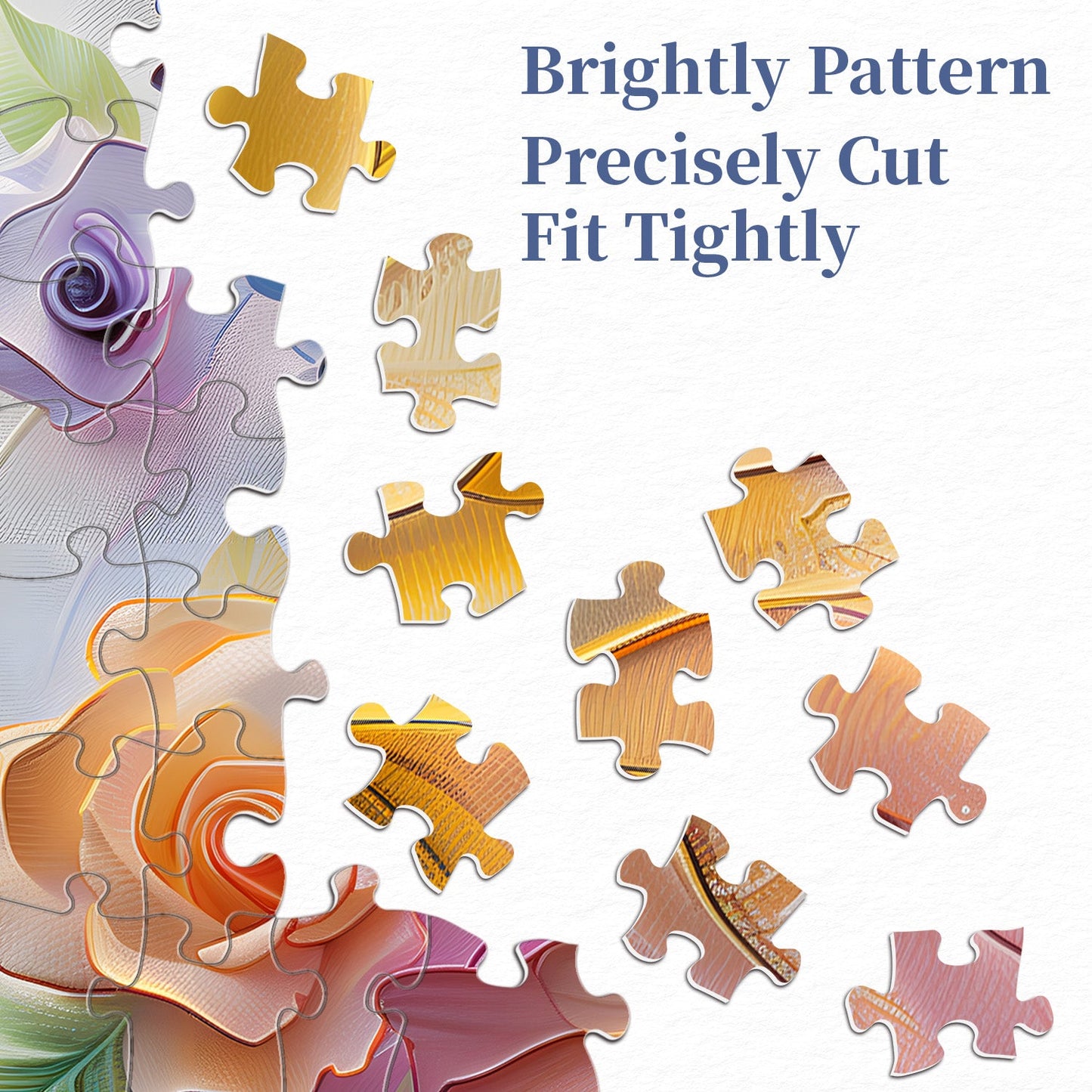 Butterfly & Rose Jigsaw Puzzle 1000 Pieces